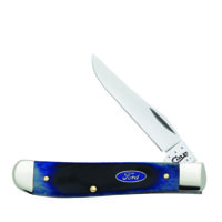 Case Ford Sawcut Blue Bone Folding Knife