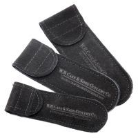Case Medium Velvet Knife Pouch,Black,Pack of 5