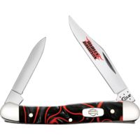 Case Mini Copperhead Lava Harley Folding Knife
