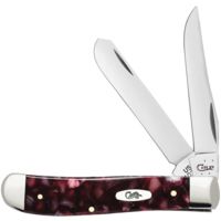 Case Mini Trapper Cranbery Kirinite Folding Knife