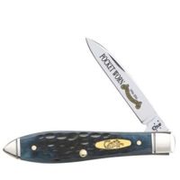 Case Pocket Worn Standard Jig Denim Bone Tear Drop Folding Knife