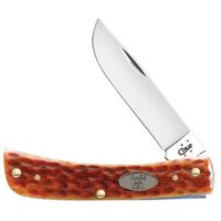 Case Pocket Worn Whiskey Bone Cv-Standard Jig Sod Buster Folding Knife