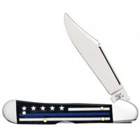 Case Stripes of Service - Embellished Mini CopperLock Folding Knive
