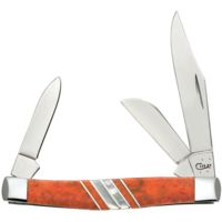 Case Stockman Exotic Orange Coral Folding Knife
