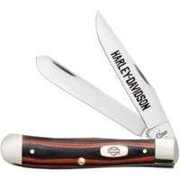 Case Trapper 10254 SS Orange/Black Folding Knife