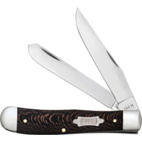 Case Trapper Black Sycamore Folding Knife