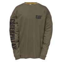 Caterpillar Trademark Banner L/S Tee - Men's
