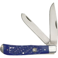 Cattleman'S Cutlery Signature Trapper Blue Folding Knife