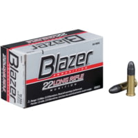 CCI Ammunition Blazer .22 Long Rifle 40 Grain Lead Round Nose Rimfire Ammunition