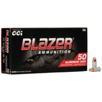 CCI Ammunition Blazer .25 ACP 50 Grain Full Metal Jacket Aluminum Centerfire Pistol Ammunition