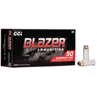 CCI Ammunition Blazer .44 Magnum 240 Grain Jacketed Hollow Point Aluminum Centerfire Pistol Ammunition