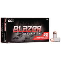 CCI Ammunition Blazer .45 ACP 230 Grain Full Metal Jacket Aluminum Centerfire Pistol Ammunition