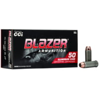 CCI Ammunition Blazer .45 Colt 200 Grain Jacketed Hollow Point Aluminum Centerfire Pistol Ammunition