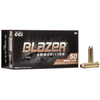 CCI Ammunition Blazer .357 Magnum 158 Grain Jacketed Hollow Point Brass Centerfire Pistol Ammunition