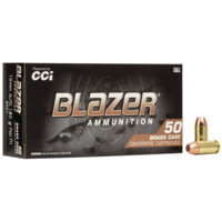 CCI Ammunition Blazer 10mm Auto 180 Grain Full Metal Jacket Brass Centerfire Pistol Ammunition