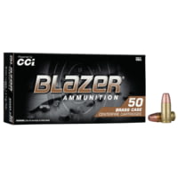 CCI Ammunition Blazer 9mm Luger 147 grain Full Metal Jacket Brass Centerfire Pistol Ammunition