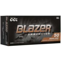 CCI Blazer 357 Magnum 158 Grain FMJ Brass Pistol Ammunition