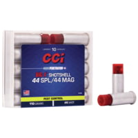 CCI Ammunition Pest Control Big 4 Shotshell .44 Special 110 Grain Brass Centerfire Pistol Ammunition