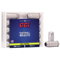 CCI Ammunition Pest Control Shotshell .45 ACP 120 Grain Brass Pistol Ammunition