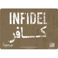 Cerus Gear 3mm Promats 12&quot;x17&quot; American Infidel Coyote