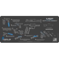 Cerus Gear 3mm Promats 12&quot;x27&quot; S&amp;w M&amp;p Shield Instctnl Grey