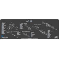 Cerus Gear 3mm Promats 12"x36" Ar-15 Schematic Char Gray