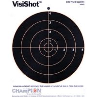 Champion Traps and Targets VisiShot 8 in Bullseye Targets