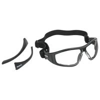 Champion Traps and Targets Closed Frame Glasses/Googles Black Frame Clear Lens 55658
