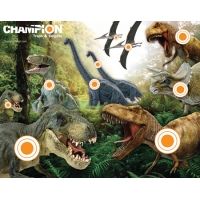 Champion Traps and Targets Full-Color Targets Dinosaur