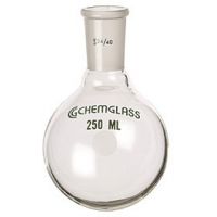 Chemglass Round-Bottom Boiling Flasks, Heavy Wall, Chemglass CG-1506-27