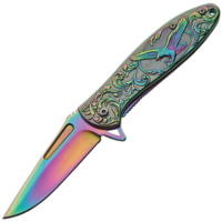 China Made Eagle Framelock Spectrum Assisted Opening Folding Knife
