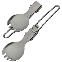 China Made Foldable Camping Spork with Stainless Construction