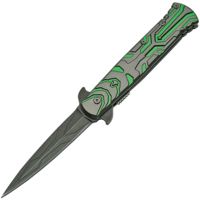 China Made Transform I A/O Green Folding Knife