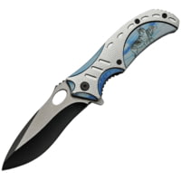 China Made Wolf Linerlock Assisted Opening Folding Knife
