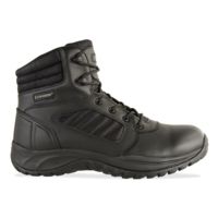 Chinook Footwear Cover 8 inch Side Zip Insulated Wide Width Waterproof Leather And Mesh Uniform Boot - Mens
