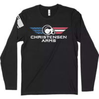 Christensen Arms Red White Blue Flag Patriotic Long Sleeve - Men's