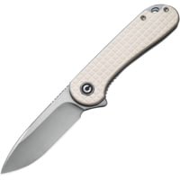 CIVIVI Civivi Elementum 3.47" Olive Micarta/ Stnwash 3.50 in Stainless Steel Folding Knife