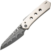 Civivi Knife Vision Fg 3" Ivory Damascus Blade Clam Pack