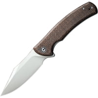 CIVIVI Sinisys Framelock Micarta 3.75 in Stainless Steel Folding Knife
