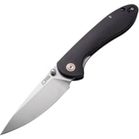 CJRB Feldspar Linerlock Black Folding Knife