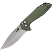 CJRB Riff SW Green 3.5in Folding Knife | 15% Off w/ Free Shipping