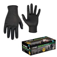 CLC Work Gear Black Nitrile Disposable Glove