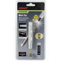Coast Mini Tac Torch- Silver case Tactical Use Light LL7831