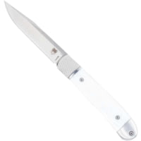 CobraTec Knives TRAPPER HIDDEN REL WHITE ABALONE 154CM 534A8865