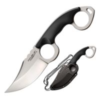 Cold Steel Double Agent II Fixed Blade Knife w/ Secure-Ex Neck Sheath
