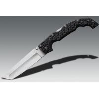 Cold Steel Voyager X-Large Tanto Point Folding Knife, Plain Edge, 12in OAL