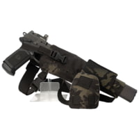 Cole-Tac VWX110 Varmint Wrangler XL Pistol Holder Chest MultiCam Black Left Hand
