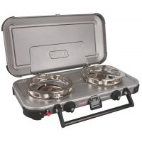 Signature Fyreknight Hyperflame 2-Burner Propane Camping Stove