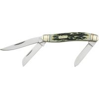 Colt Stockman Black Stag Bone Folding Knife