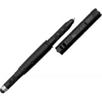 Colt Tactical Pen/Stylus/Light, Grooved Black Aluminum